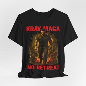 Krav Maga: No Retreat Unisex Jersey Short Sleeve Tee