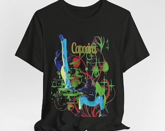 Capoeira Spirit: Tanz der brasilianischen Krieger Unisex Jersey Kurzarm-T-Shirt