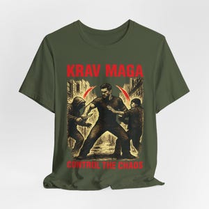 Krav Maga: Control the Chaos Unisex Jersey Short Sleeve Tee