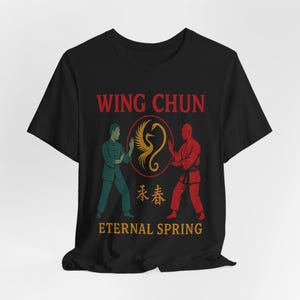 Wing Chun: Flow of the Eternal Spring Artistry Unisex Jersey Short Sleeve Tee