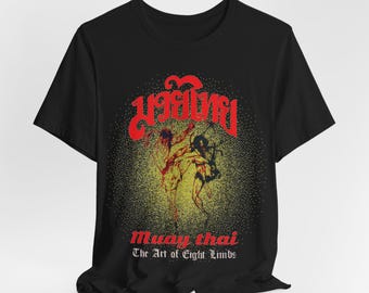 Muay Thai Clash: Art of Eight Limbs Unisex Jersey Short Sleeve Tee