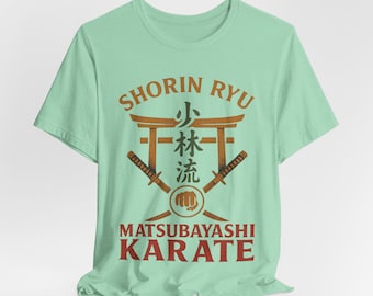 Shorin Ryu: Matsubayashi Karate Unisex Jersey Short Sleeve Tee