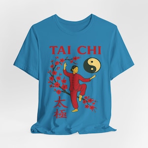 Tai Chi: Harmony Under Blossoms, maglietta unisex a maniche corte
