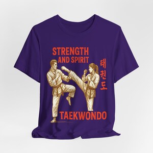 Taekwondo: Strength and Spirit Unisex Jersey Short Sleeve Tee