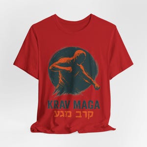 Krav Maga Fighter Unisex Jersey Short Sleeve Tee