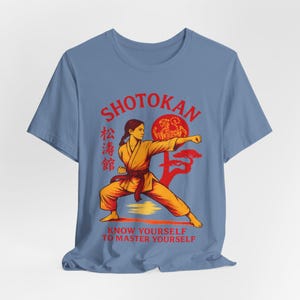 Shotokan:  Know Yourself To Master Yourself Jersey Short Sleeve Tee