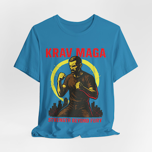 Krav Maga: Strength beyond Fury  Power Unisex Jersey Short Sleeve Tee