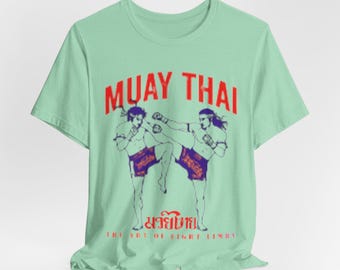 Camiseta de manga corta unisex de Muay Thai: El arte de las ocho extremidades