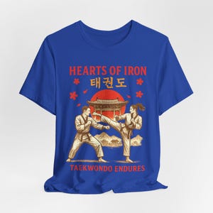 Taekwondo: Hearts of Iron Unisex Jersey Short Sleeve Tee
