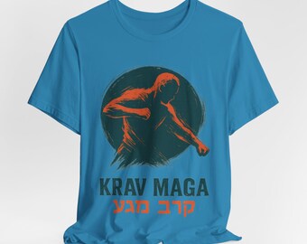Krav Maga Fighter Unisex Jersey Short Sleeve Tee