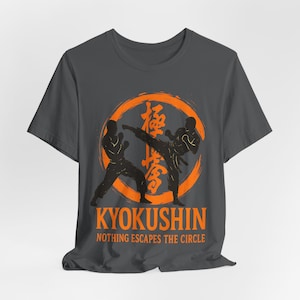 Kyokushin:  Nothing Escapes The Circle Unisex Jersey Short Sleeve Tee
