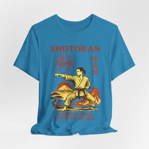 Shotokan: Lines Of Fire, Paths Of Peace Jersey Short Sleeve Tee