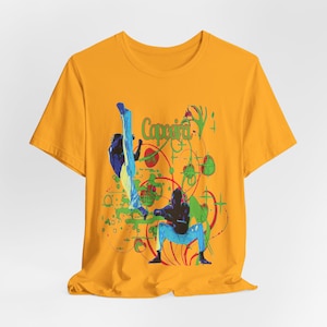 Capoeira Spirit: Dance of Brazilian Warriors Unisex Jersey Short Sleeve Tee