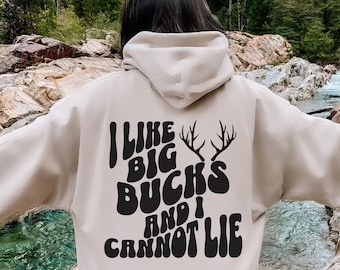 Hunting Hoodie Hunting Season Hoody Big Bucks Shirt Deer Season Sweatshirt Hunter Wife Hoodie Womens Hunting Sweatshirt Trendy Hunting Shirt