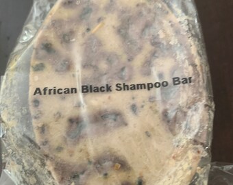 African Black Shampoo Bar