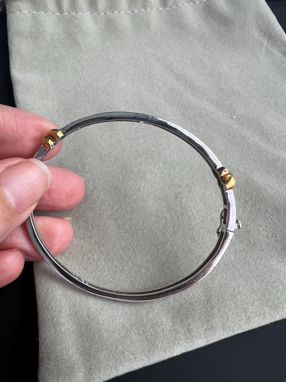 Diamond Bangle 925 Sterling Silver Bangle Diamond… - image 5