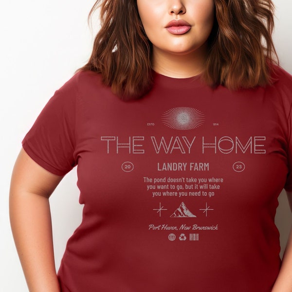 The Way Home Shirt, Hallmark Channel, Hallmark Shirt, Hallmark Series, Minimalistic Shirt, Futuristic Shirt, Time Travel