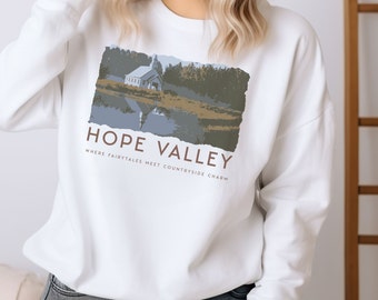 When Calls The Heart, Hallmark Sweatshirt, Hope Valley, Fairytales Meet Countryside Charm, Erin Krakow, Kevin McGarry, Hallmark Channel Show