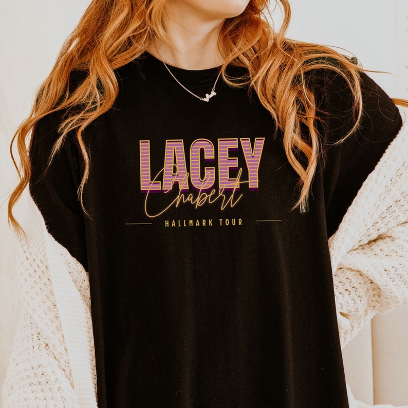 Lacey Chabert Shirt, Hallmark Channel Shirt, Hallmark Stars Shirt, Hallmark Ladies, Queen of Hallmark, Lacey Chabert, Hallmark Fan Gift image 1