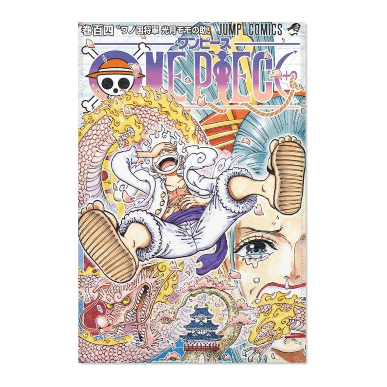 One Piece Rug Gear 5 Luffy Area Rugs - Etsy