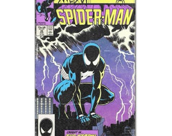 Alfombra de Spiderman, alfombra de portada de cómic, decoración del hogar de Marvel, alfombra de superhéroe para habitación infantil, alfombra decorativa para habitación infantil, alfombra de película geek