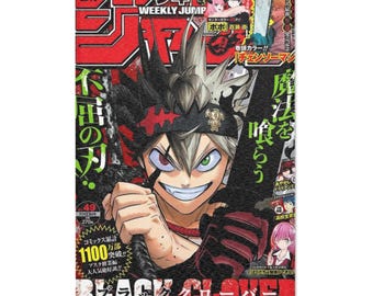 Alfombra de anime Black Clover, decoración de habitación otaku, regalo para fans del manga