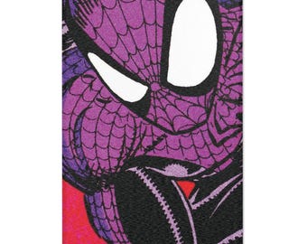 Alfombra inspirada en Spider-Man, decoración de cómics de Marvel