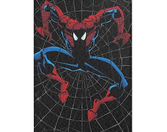 Alfombra de Spider-Man, 100 % poliéster, decoración infantil de Marvel