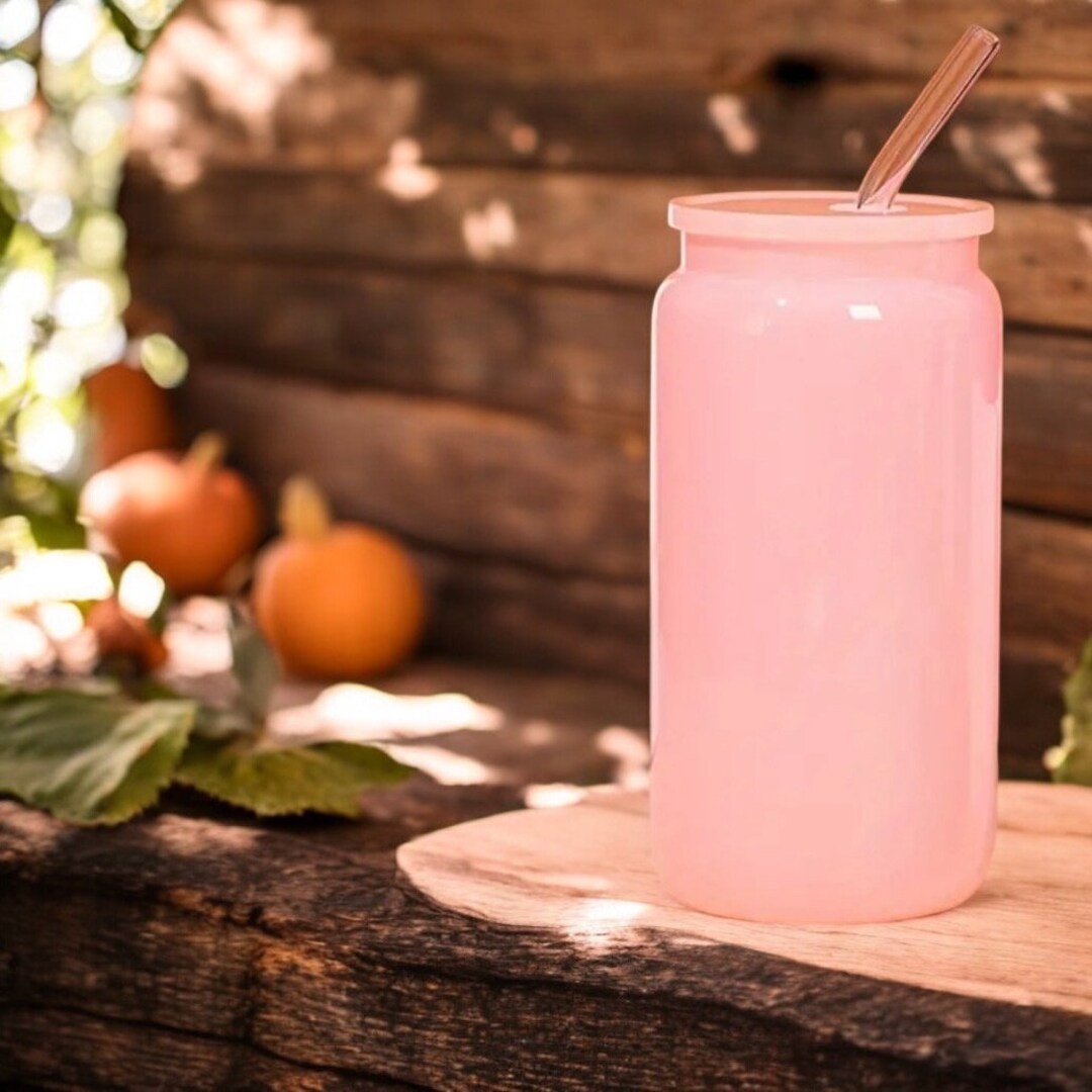 Baby Glass Feeder In Pink Color main image 0