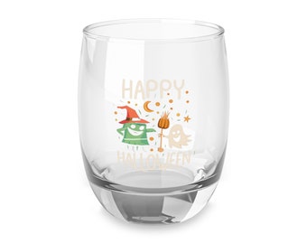 Halloween Whiskey Glass