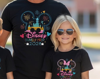 Disney Family Trip 2024 T-shirt, Disney Family T-shirt 2024, Disneyland Trip T-shirt, Disney Family Vacation 2024 T-shirt, 2024 Disney Shirt