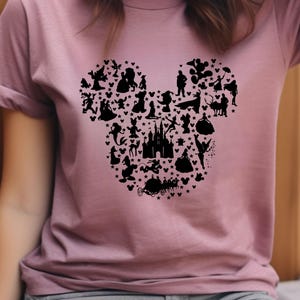 Disneyland Characters Shirt, Mickey and Friends Shirt, Mickey Disneyland Shirt, Disneyland Shirt, Disney Shirt for Women, Disney Shirt