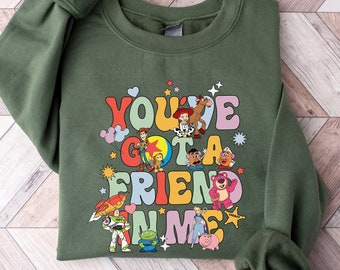 You've Got A Friend In Me Toy Story Shirt, Disney Toy Story T-Shirt, Toy Story Characters Shirt, Disney Family Matching Tee, Buzz Lightyear