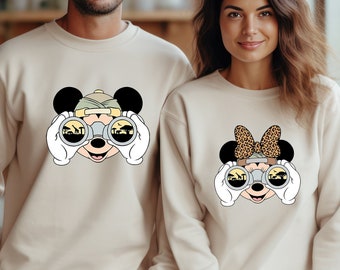 Mickey Mouse Safari Shirt, Mickey Animal, Animal Kingdom Themed Disney Trip T-Shirt For Kids And Adults, Safari Shirt, Animal Kingdom Tee