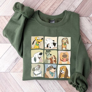 Disney Dogs Shirt, Dog Lovers T-Shirt, Disneyland Shirt, Disney Tee, Disney World Shirt, Dog Shirt, Cute Disney Dog Tee, Dug, Pluto, Nana