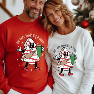 Boojee Out Here Lookin Like A Snack Shirt,Little Debbie Christmas Tree Cake T-Shirt, Christmas Tree Cake Sweatshirt, Boojee Christmas Tee