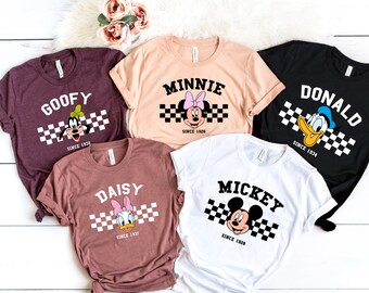 Disney Mickey and Friends Shirts, Disneyland T-Shirt, Mickey and Minnie Sweatshirt, Goofy, Pluto, Donald, Daisy, Disney Family Shirt