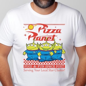 Disney Alien Pizza Planet Shirt, Disney Toy Story Pizza Planet T-Shirt, Pizza Lover Shirt, Disney Snacks Tee, Pizza Planet Matching Shirt