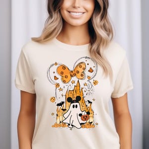 Mickey Ghost Shirt, Halloween Castle T-Shirt, Minnie Halloween Sweatshirt, Disneyland Halloween Shirt