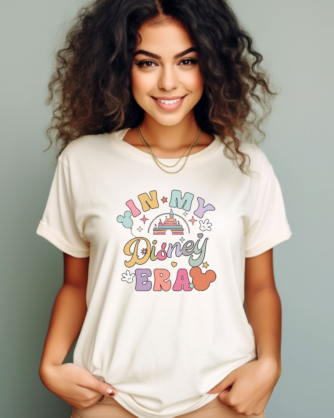 In My Disney Era Sweatshirt, Disney Trip Shirt, Colorful Vacay Tshirt