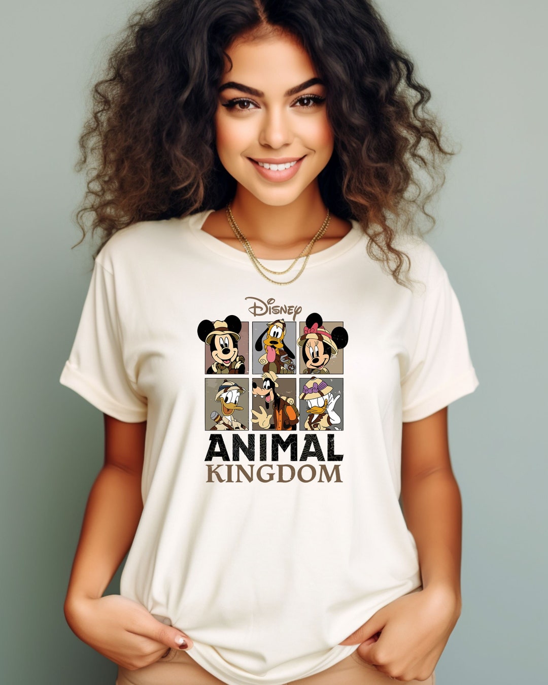 Retro Disney Animal Kingdom Mickey and Friends Shirt, Disney Mickey