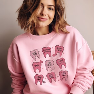 Valentine Dentist Shirt, Dental Hygienist T-Shirt, Dental Assistant Shirt, Valentines Day Tee For Dentist, Dental Student Gift, Dental Crew
