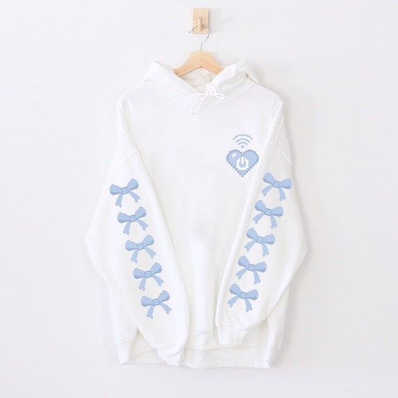 RainieshopDesign Angelcore Pixel Heart Hoodie, J-Fashion Tenshi Kaiwai Hooded Sweatshirt Cute Japanese Fashion Cybercore Clothing Kawaii Aesthetic Pullover RainieshopDesign Angelcore Pixel Heart Hoodie, J-Fashion Tenshi Kaiwai Hooded Sweatshirt Cute Japanese Fashion Cybercore Clothing Kawaii Aesthetic Pullover