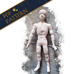 Male Doll Base Crochet Pattern