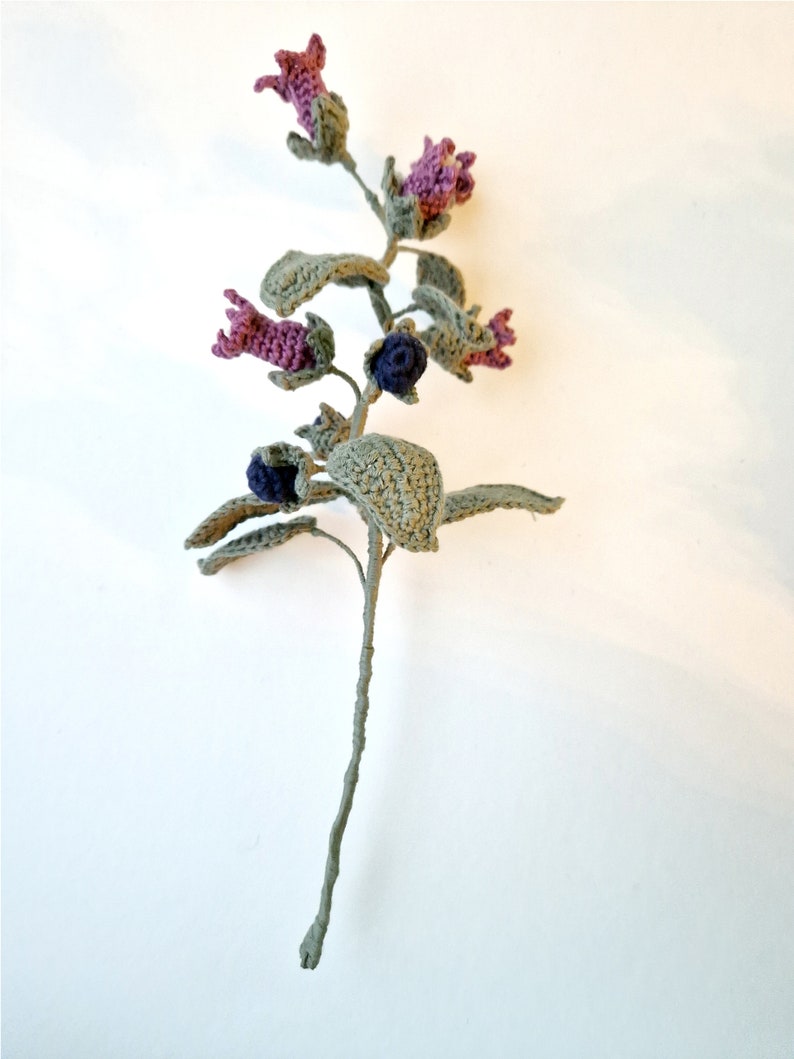 Witch's Flowers: Belladonna - Crochet Pattern image 5