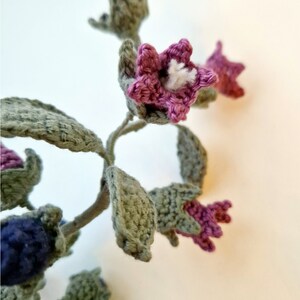 Witch's Flowers: Belladonna - Crochet Pattern image 7