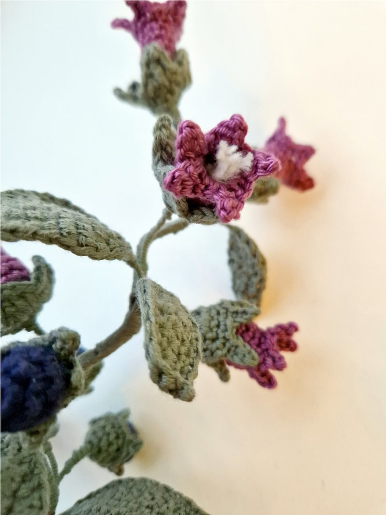 Witch's Flowers: Belladonna - Crochet Pattern image 7