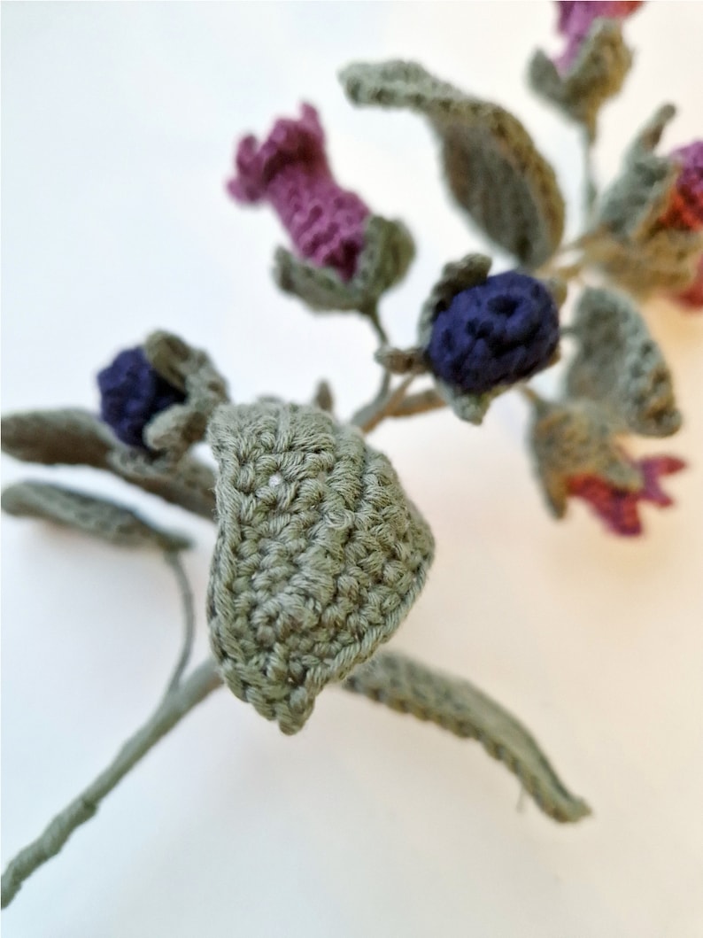 Witch's Flowers: Belladonna - Crochet Pattern image 6