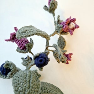 Witch's Flowers: Belladonna - Crochet Pattern image 9