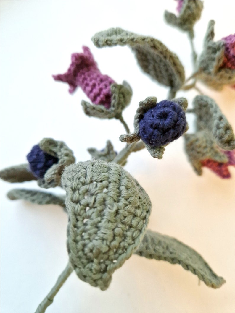 Witch's Flowers: Belladonna - Crochet Pattern image 8